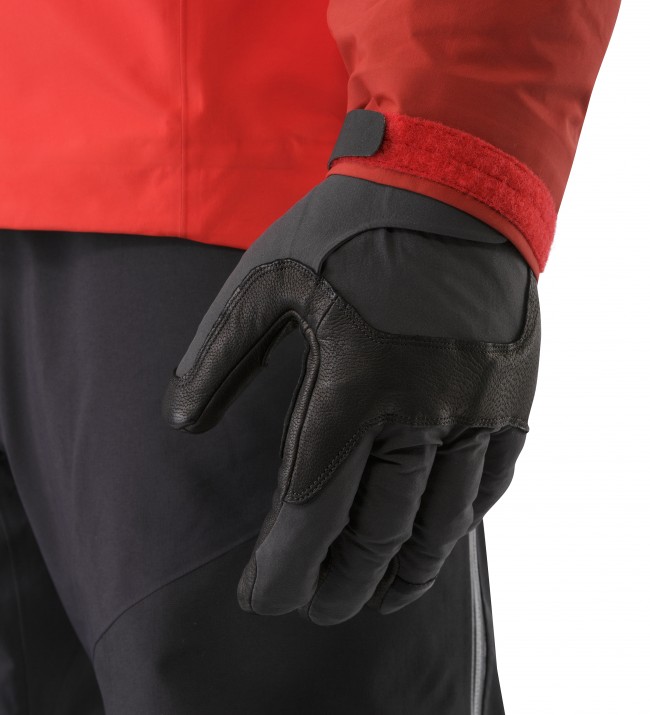 Перчатки Alpha FL Glove Graphite/Cardina